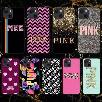 RUICHI Flower VS PINKS Love Phone Case For iPhone 11 12 Mini 13 Pro XS Max X 8 7 6s Plus 5 SE XR Shell iPhone13PROMAX