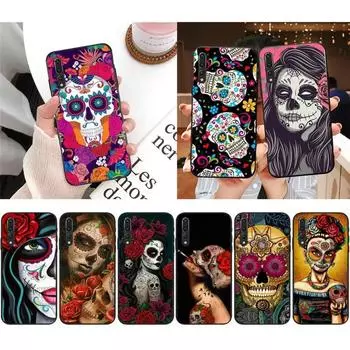 RUICHI Мексиканский чехол для телефона Catrina Skull Girl для Xiaomi 9 10 11 PRO LITE Redmi ПРИМЕЧАНИЕ 7 8 9 A PRO K20 30 PRO redmi8A