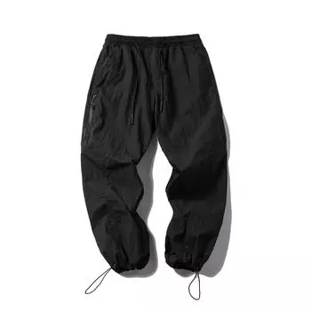 RUIIENRS x Tangent 2021 осень японский тренд три линии функциональные свободные узкие брюки Z969 L серый