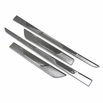 RUIQ Nissan New Dayz Highway Star B4 Series Exterior Chrome Plated Side Door Under Mall Designed for NISSAN DAYZ