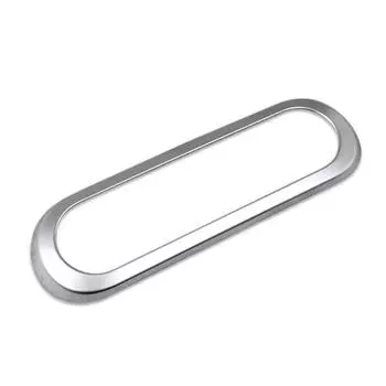 RUIQ Nissan New KICKS P15 Эксклюзивный интерьер Центральный кондиционер Кольцо Украшение Эксклюзивный дизайн Nissan KICKS (Матовый никелированный)