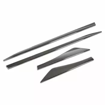 RUIQ Nissan New X-Trail T33 (July 2020) Exterior Chrome Plated Side Door Under Molding Designed specifically for Nissan X-Trail e-4ORCE