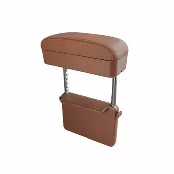 [RUIYA] Nissan Universal Armrest Support Armrest Console Box Armrest Storage Box Car Armrest Gap Armrest Car Storage Pocket All Grades (Brown)