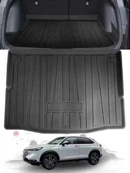 ruiya складной коврик для багажа Honda Vezel RV 2021 года, эксклюзивный новый багажный лоток серии Vezel RV, 3D коврик для багажа, водонепроницаемый материал TPE, устойчивый к пятнам, ультра
