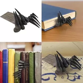 Рука Дьявола, Хэллоуин, закладка для фильма ужасов, изделия из смолы, украшение для рабочего стола, закладка