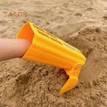 Рука для копания песка с подвижными суставами Игрушка-экскаватор для песка Развивает моторику и творчество Снежный экскаватор Игрушка-песочница для пляжа на открытом воздухе жёлтый
