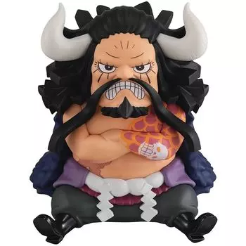 Rukappu ONE PIECE Kaido of the Beasts Approximately 110mm Made of PVC Painted movable figure