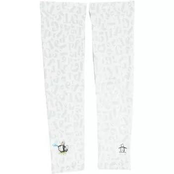 Рукав Cool к УФ UPF50 Тепловой удар MG5SAZ51U WH00 L [Munsingwear] Чехлы, Прикосновение, Защита, + Профилактика, Солнцезащитный крем, Гольф, (белый)