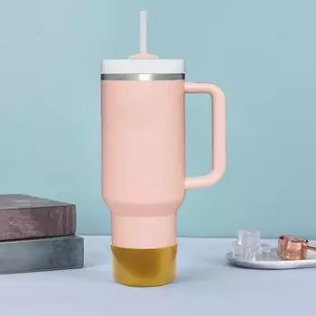 Рукав для чашки, устойчивый к царапинам, силиконовый стакан, противоскользящий защитный чехол для чашки для домашнего офиса, школы фиолетовый