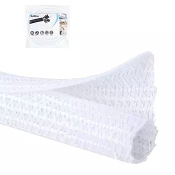 Рукав для хранения кабеля AiQInu Общая длина 3 м Внутренний диаметр 13 мм Плетеный рукав для кабеля DIY Обрезаемый чехол для провода Скрытый чехол для кабеля с изоляцией