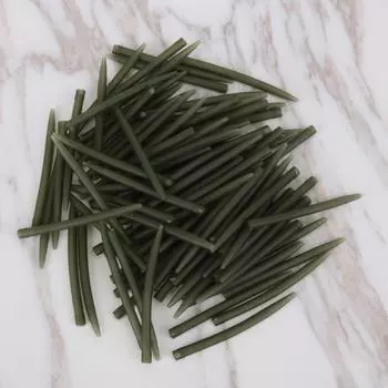 Рукав рыболовного крючка с резиновым наконечником, позиционер для трубки, рыболовный терминал, рукав против запутывания, вертлюги, аксессуары для ловли карпа