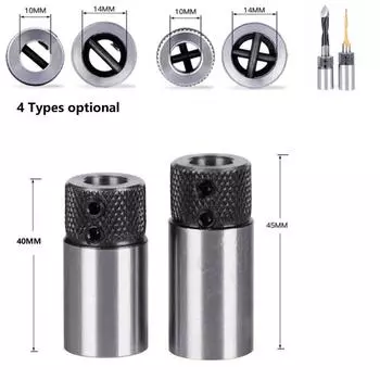 Рукав сверла 20x40L 20x45L Крестообразный рукавКрепеж крестообразного типа