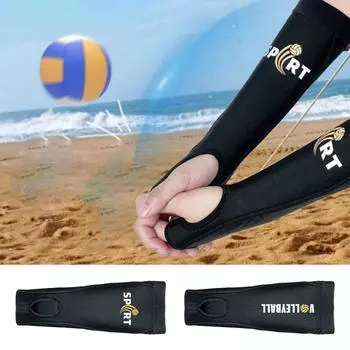 Рукава для волейбола, дышащие, рукава для девочек, защита от ультрафиолета, компрессионные, легкие, спортивные принадлежности