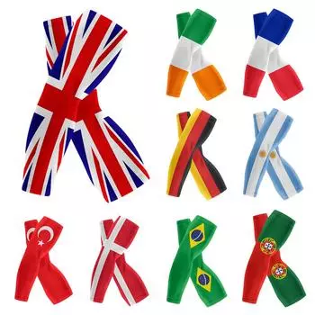 Рукава-флаги, рукава для чемпионатов, защита от ультрафиолетового излучения для велоспорта и бега 06