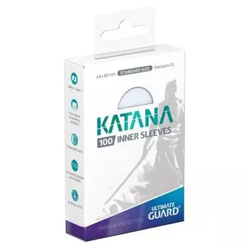 Рукава катаны Ultimate Guard прозрачные стандартные 100 штук UGD011337