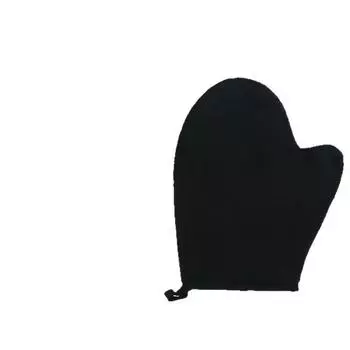 Рукавица для загара без солнца для лосьонов для тела, масел и солнцезащитных средств коричневый