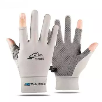 Рукавицы Finger Flip, летние перчатки для вождения, новые солнцезащитные перчатки для мужчин grey-A