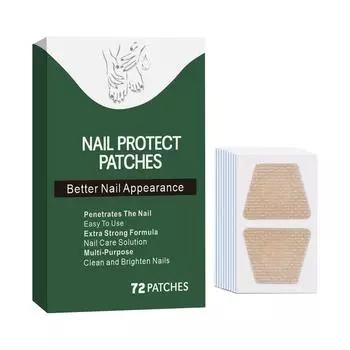 Руки и ноги Мягкие ногти Инкрустированные ногти Утолщение Яркие борозды для ногтей Серые патчи для ухода за ногтями