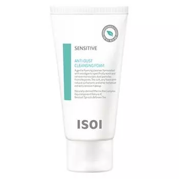 Ruklie Isoi Sensitive Anti Dust Cleansing Foam 100ml, 1 piece, 30ml