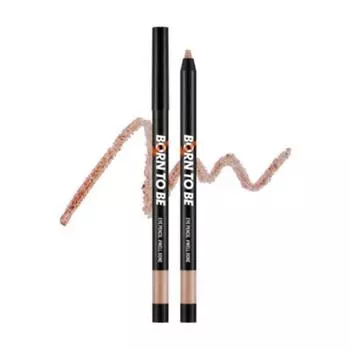Ruklier APIEU Born to Be Mad Proof Eye Pencil Well Done, 08 Golden Trophy, 1 шт.