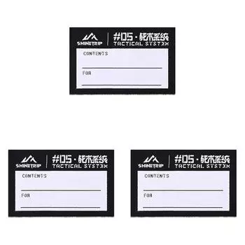 Рукописная нашивка Hook & Loops, устойчивая к разрывам, нашивка для походного снаряжения для активного отдыха