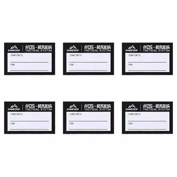 Рукописная нашивка Hook & Loops, устойчивая к разрывам, нашивка для походного снаряжения для активного отдыха QDE