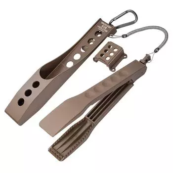 Рукоятка для рыбы Daiichi Seiko, кобура с крокодиловой рукояткой, темная земля, зажим для рыбы, плоскогубцы для рыбалки, рукоятка для рыбалки MC+