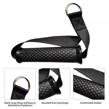 Рукоятка для тяжелых условий эксплуатации, навесное оборудование для кабельной машины, ручка с эспандерами