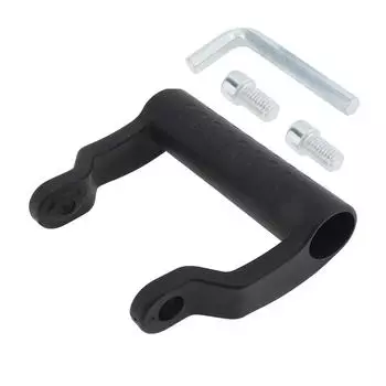 Рукоятка для угловой шлифмашины, сменная вспомогательная рукоятка, инструмент, амортизирующая нескользящая рукоятка для полировальной машины / шлифовальной машины чёрный