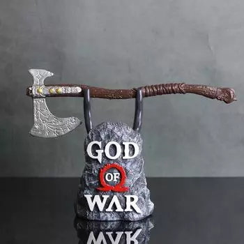 Рукоятка Кронштейн Смола Статуэтки Украшения Декоративные Модель Топора Левиафана Боевой Топор Подставка для Контроллера One Size