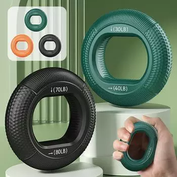 Рукоятка с силиконовым расширителем запястья, силовая тренировка и наращивание мощности, увеличение мышц тела T6E4