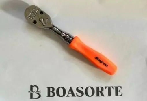 Рукоятка трещотки Snap-on Tools FH100 старая рукоятка на заказ. ОРАНЖЕВАЯ