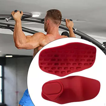 Рукоятки для спортзала для поднятия тяжестей без пальцев, прочные, для мужчин и женщин, защита ладоней, силикон PP Bag