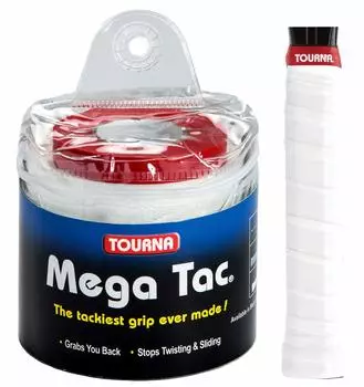 Рукоятки ракетки Tourna Mega Tac, рукоятки по каждой (30 упаковок)