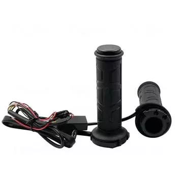 Рукоятки с подогревом для мотоцикла 22 мм Регулируемая ручка с подогревом 3-ступенчатая регулировка температуры Руль с подогревом для мотоцикла зимой