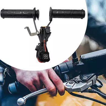 Рукоятки с подогревом для руля мотоцикла диаметром 22 мм, высокая производительность