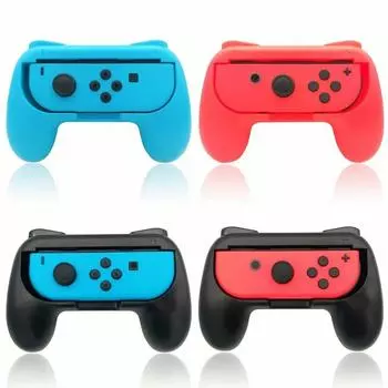 Рукоятки, совместимые с контроллерами Switch/Switch OLED, рукоятка, совместимая с Switch Joy Con red+blue
