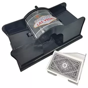 Руководство по эксплуатации карт. Нет питания. Батарейки не требуются. Игра в карты с тасовкой [NABESHI]. Тасовка, тип, поставка., (1 кусок)