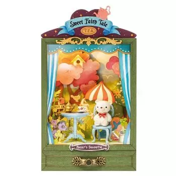 Руководство по эксплуатации на японском языке Robotime DIY Миниатюрный кукольный домик Серия Secret Garden Tsukurunsu® [Официальный продавец/Включая японский язык] (Сказка)