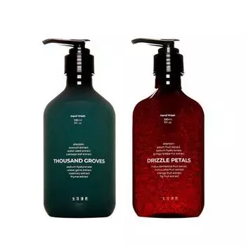 Руководство по мытью рук Living Guide (Выберите 2 типа), Корейская косметика Thousandgrove (woody scent)
