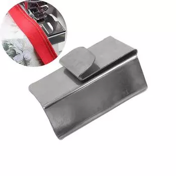 Руководство по точной подшивке стальных швов. Подшивание деталей папки. Калибр шва с выровненным швом. 5*3*3cm