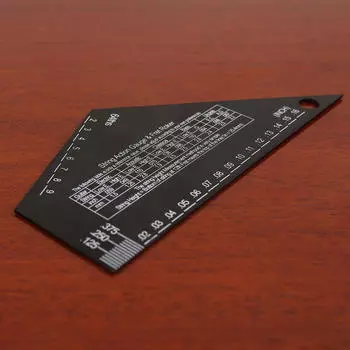 Руководство по выравниванию ладов, линейка для гитары, инструменты для мастеров, линейка высоты струн, рокер для гитары,