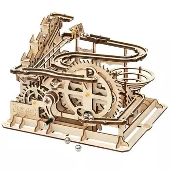 Руководство пользователя на японском языке Robotime Moving 3D Wood Puzzle Coaster Series Tsukurunsu® [Официальная продажа/включена японская версия] (Мраморный паркур)