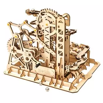 Руководство пользователя на японском языке Robotime Moving 3D Wood Puzzle Coaster Series Tsukurunsu® [Официальная продажа/включена японская версия] (Мраморный альпинист)
