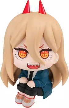 Rukup Chainsaw Man Power 110 мм, готовая фигурка из ПВХ, окрашенная, прибл. золотой