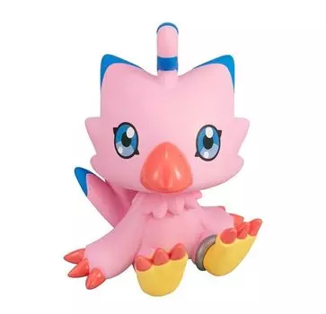 Rukup Digimon Adventure Biyomon 110mm PVC painted movable figure approx.