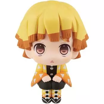 Рукуп – истребитель демонов: Кимэцу но Яиба Зеницу Агацума, примерно 110 мм, готовая фигурка, окрашенная в ПВХ.