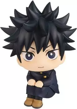 Rukup Jujutsu Kaisen Megumi Fushiguro Smile Приблизительно 110 мм окрашенная подвижная фигурка из ПВХ, версия.