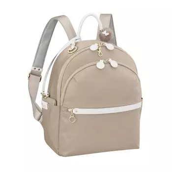 Рюкзак 15 л с карманом и сумкой светло-бежевый В36 x Ш29 x Г12 см [Проект Канана] PJ-17 № 11943 женский