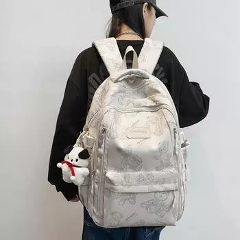 Рюкзак 2024 года, новая модная школьная сумка для школьников, японская простая корейская версия, рюкзак для школьников средних классов